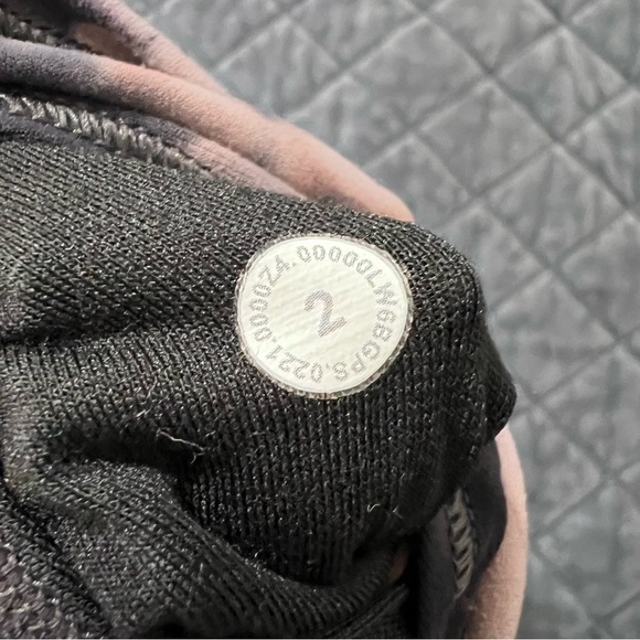 Lululemon Leggings Womens 2 Unlimit HR Tight 23" High Rise Tie Dye B2 - Picture 5 of 7